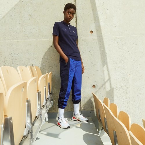 LACOSTE-Polo femme Lacoste pour Roland-Garros - Marine-3