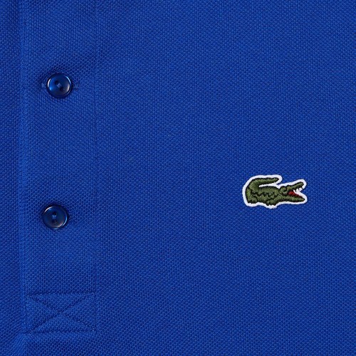 LACOSTE-Polo homme Lacoste pour Roland-Garros - Bleu lazuli-3
