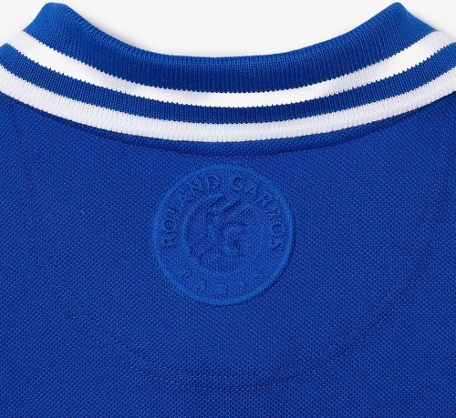 LACOSTE-Polo homme Lacoste pour Roland-Garros - Bleu lazuli-4