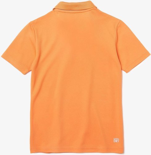 LACOSTE-Polo ramasseur de balles unisexe Lacoste pour Roland-Garros - Mandarinier-1