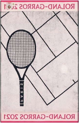 CARRE BLANC-Serviette joueur Roland-Garros 2021 - Marine-1
