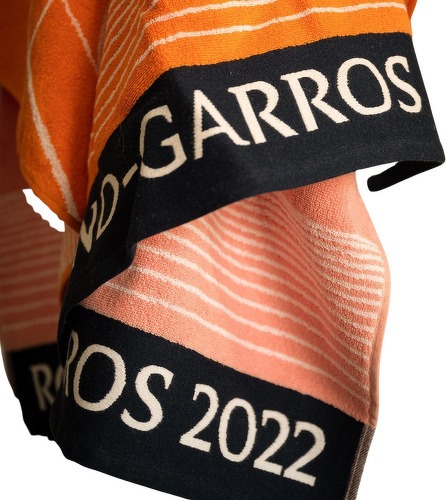 CARRE BLANC-Serviette joueur Roland-Garros 2022 - Terre-battue-1