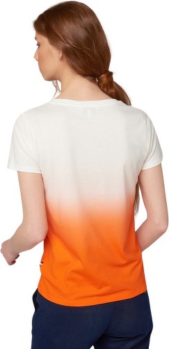 ROLAND-GARROS-T-shirt ecru femme tie and dye Roland-Garros - terre battue-4
