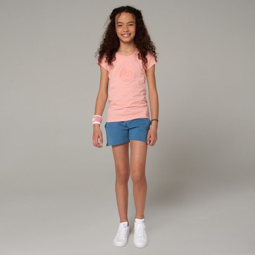 ROLAND-GARROS-T-shirt fille Roland-Garros - Rose-2