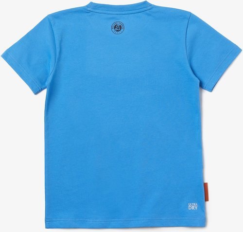 LACOSTE-T-shirt garçon Lacoste pour Roland-Garros - Bleu-1