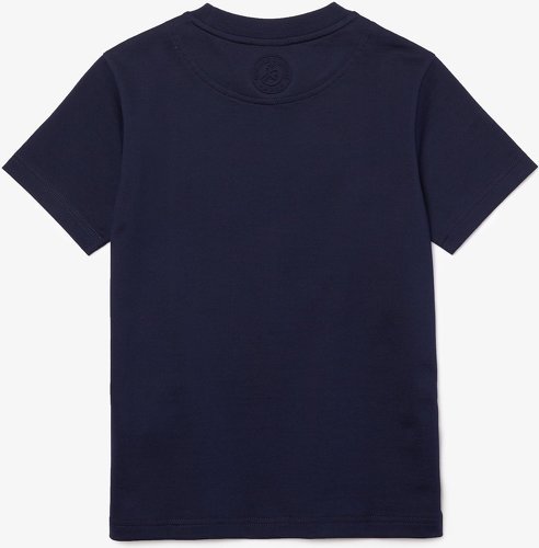 LACOSTE-T-shirt garçon Lacoste pour Roland-Garros - Marine-1