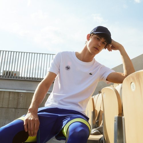 LACOSTE-T-shirt homme Lacoste pour Roland-Garros-2