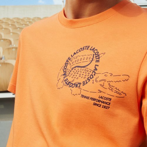 LACOSTE-T-shirt homme Lacoste pour Roland-Garros-2