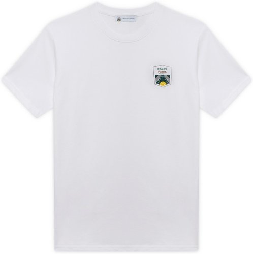 FFT-T-shirt homme Rolex Paris Masters - Blanc-0