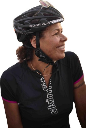 HELMET+-CRONOS NXL Casque route éclairage et clignotants et audio intégré XL - Noir-3
