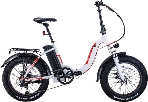 Troy-FatBike Troy e - Fold Vélo électrique à pneus larges basse pression &-0