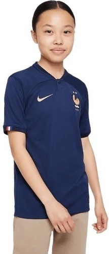 NIKE-Maillot France Domicile 2022/2023 Bleu Junior-image-1