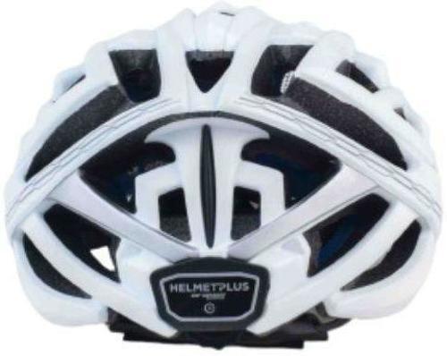 HELMET+-CRONOS NM Casque route éclairage et clignotants et audio intégré M - Blanc-2
