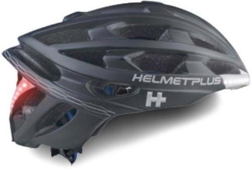 HELMET+-CRONOS NXL Casque route éclairage et clignotants et audio intégré XL - Noir-1