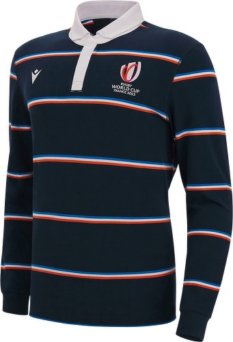 MACRON-Polo Macron manche Longue Adulte Rugby France World Cup 2023 Officiel-image-1