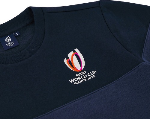 MACRON-Sweat-shirt Coupe du Monde Rugby France 2023 Bleu-2