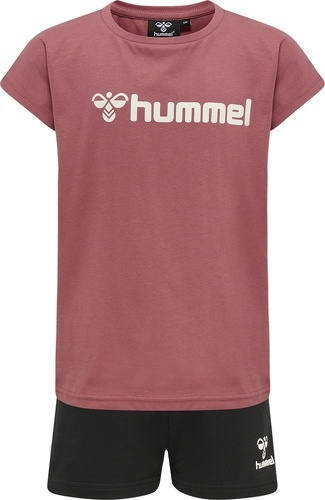 HUMMEL-Ensemble t-shirt et short fille Hummel Nova-image-1