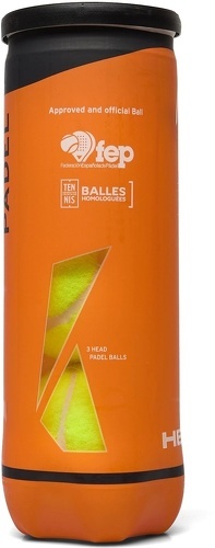 HEAD-Tube de 3 balles Head Padel-1