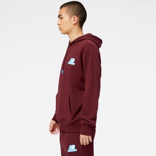 NEW BALANCE-New Balance Nb Essentials Stacked Rubber Po Hoodie-1