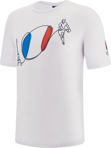 MACRON-T-shirt Macron Adulte Rugby France World Cup 2023 Officiel-0