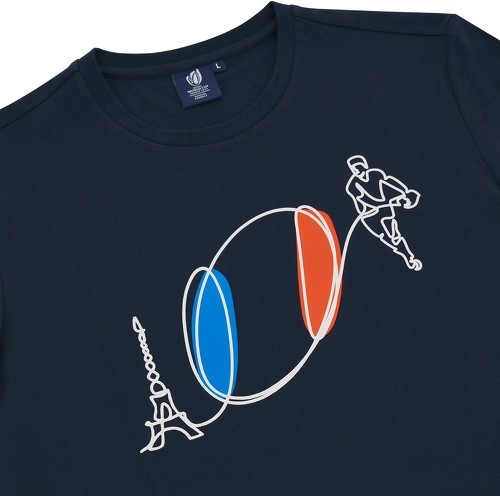 MACRON-T-shirt Macron Adulte Rugby France World Cup 2023 Officiel-2