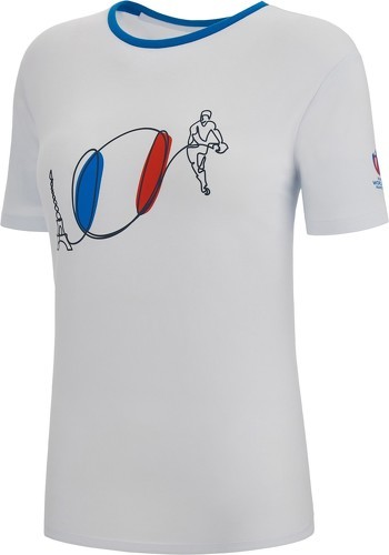 MACRON-T-shirt Macron Femme Rugby France World Cup 2023 Officiel-image-1