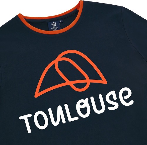 MACRON-T-shirt Macron Femme Rugby Toulouse World Cup 2023 Officiel-2