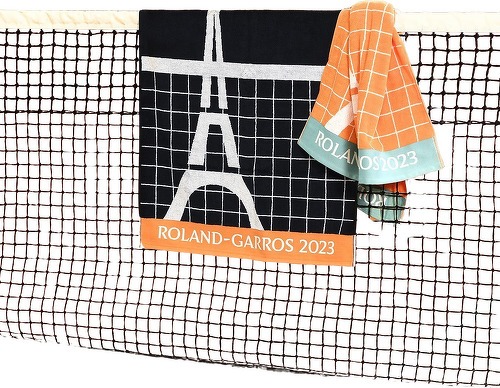 CARRE BLANC-Serviette joueur Roland-Garros 2023 - Marine-2