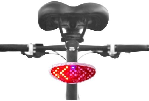 P2R-Éclairage vélo directionnel USB arrière sur tige de selle avec bouton indicateur de direction sans fil P2R-0
