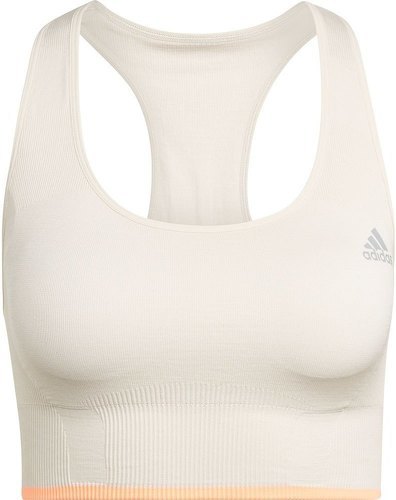 adidas-Brassière de running à maintien moyen en laine mérinos sans coutures-2