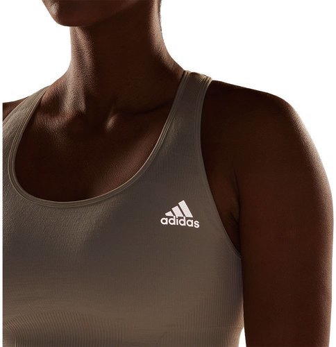 adidas-Brassière de running à maintien moyen en laine mérinos sans coutures-4