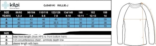 Kilpi-Kilpi T-shirt à Manches Longues Willie-2