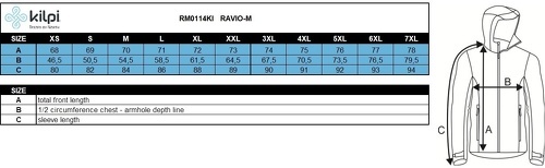 Kilpi-Veste softshell Kilpi RAVIO-2