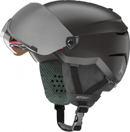 ATOMIC-ATOMIC Casque de ski Junior SAVOR VISOR - Noir-1