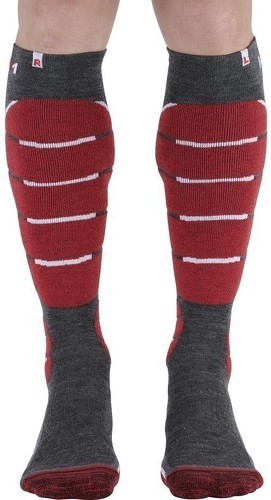 MONNET-MONNET Chaussettes de ski SKI LIGHT - Rouge-2