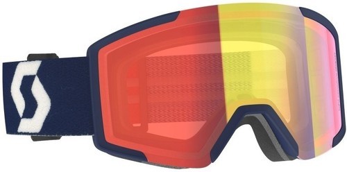 SCOTT -SCOTT Masque de ski SHIELD - Photochromique 2-3 - Blue / LS Red Chrome-image-1