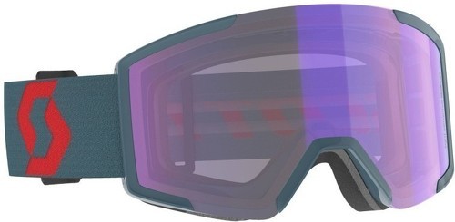 SCOTT -SCOTT Masque de ski SHIELD - Photochromique S2-4 - Red/ Green / Blue Chrome-image-1