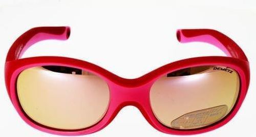 Demetz-Lunettes de Soleil DEMETZ CHAPPY Framboise/rose, verre anti lumière bleue Fille 2 à 5 ans - Indice 3 - Miroité rose-2
