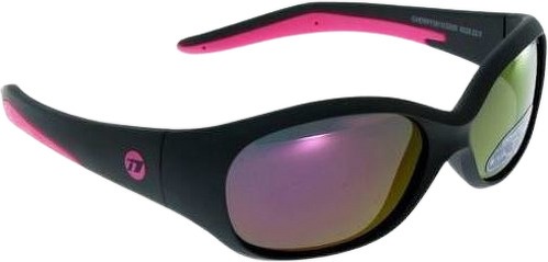 Demetz-Lunettes de Soleil DEMETZ CHERRY GRIS/ROSE , verre anti -buée et anti lumière bleue Fille 4 à 6 ans Indice 3-3