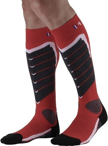 MONNET-MONNET Chaussettes de ski ACCESS - Rouge-2