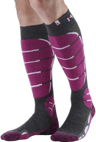 MONNET-MONNET Chaussettes de ski SKI LIGHT - Rose-2