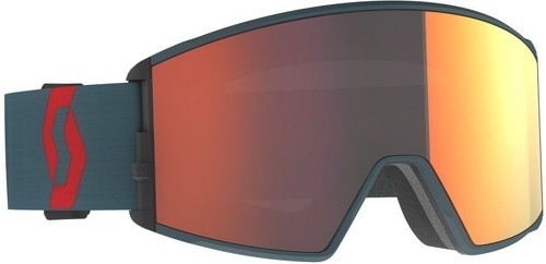 SCOTT -SCOTT Masque de ski REACT - Cat3 + Cat1 - Red Green/ Red Chrome-0