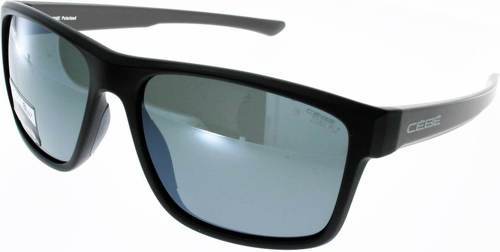 CEBE-Lunettes de soleil Cébé Baxter noir mat graphite ultra légères Mixte Indice 3 avec des verres polarisés-0