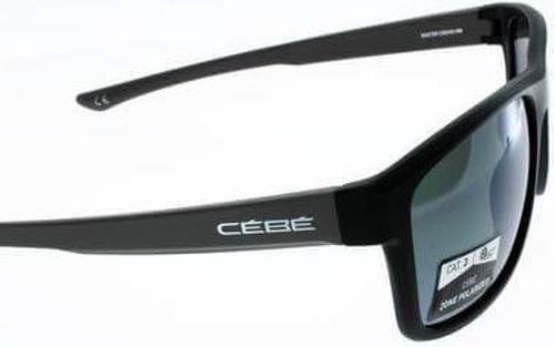 CEBE-Lunettes de soleil Cébé Baxter noir mat graphite ultra légères Mixte Indice 3 avec des verres polarisés-1