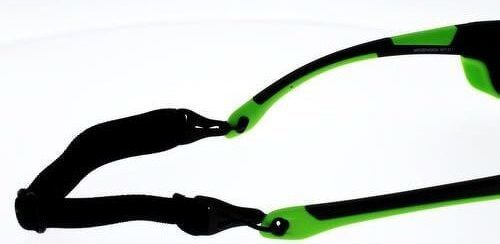 Demetz-Lunettes de Soleil enfant DEMETZ Natice noir mat citron vert Enfant Mixte 8 à 12 ans Indice 3-2
