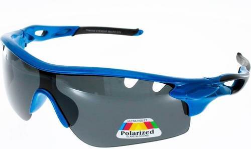 Ad Sol-Lunettes De Soleil Sport Ad Sol Pz078 Bleu, Verre Gris-0