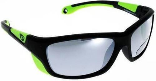 Demetz-Lunettes de Soleil enfant DEMETZ Natice noir mat citron vert Enfant Mixte 8 à 12 ans Indice 3-4