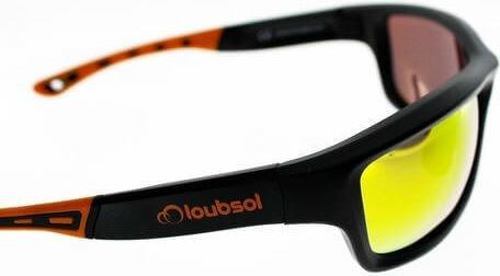 LOUBSOL-Lunettes de Soleil LOUBSOL WAVE noir/orange, polarisée et flottante Mixte Indice 3-1