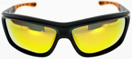 LOUBSOL-Lunettes de Soleil LOUBSOL WAVE noir/orange, polarisée et flottante Mixte Indice 3-2