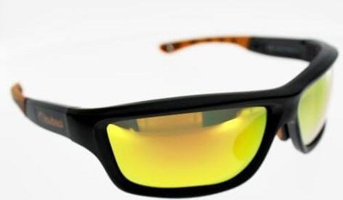 LOUBSOL-Lunettes de Soleil LOUBSOL WAVE noir/orange, polarisée et flottante Mixte Indice 3-3